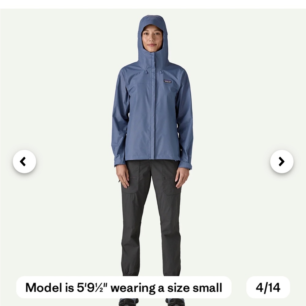 Patagonia Plum Brown Torrentshell 3L  Rain Jacket - Picture 10 of 10